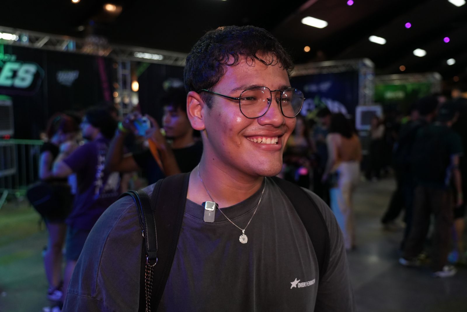 Dener Vinicius ficou surpreso ao assistir às batalhas de rima e acompanhar as canções do artista.